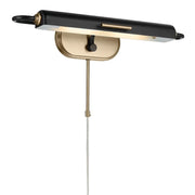 Kichler 52818 Caillier 2-lt 23" Picture Light - Black/Champagne Bronze