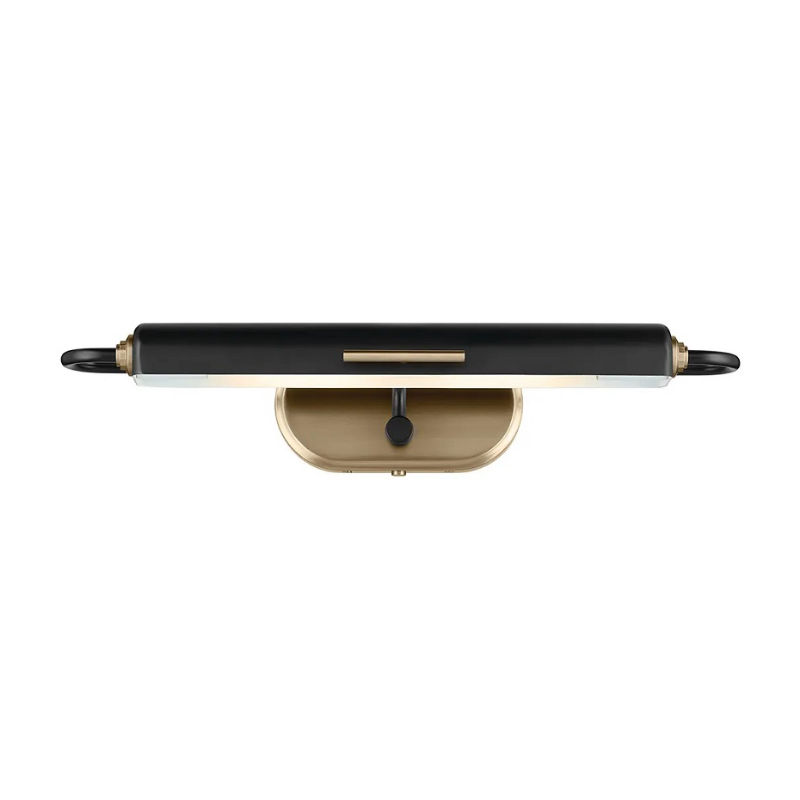 Kichler 52818 Caillier 2-lt 23" Picture Light - Black/Champagne Bronze