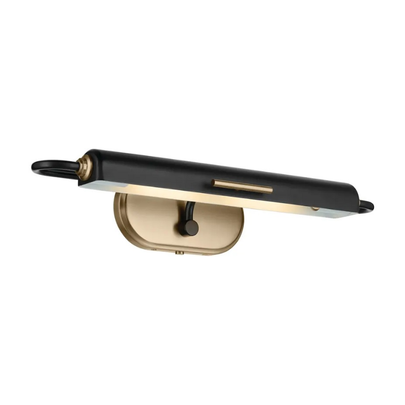 Kichler 52818 Caillier 2-lt 23" Picture Light - Black/Champagne Bronze