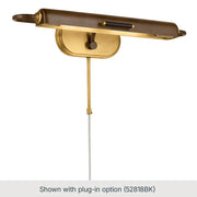 Kichler 52821 Caillier 3-lt 35" Picture Light - Lacquered Bronze/Lacquered Brass