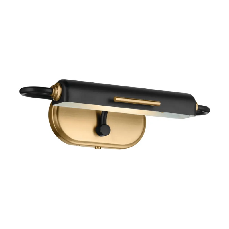 Kichler 52819 Caillier 1-lt 17" Picture Light - Black/Champagne Bronze