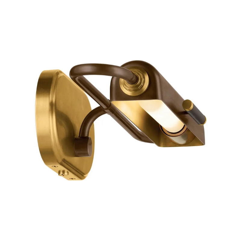 Kichler 52819 Caillier 1-lt 17" Picture Light - Lacquered Bronze/Lacquered Brass