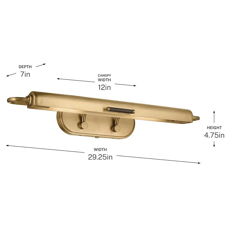 Kichler 52820 Caillier 2-lt 29" Picture Light
