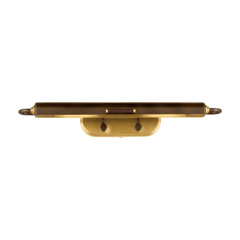 Kichler 52820 Caillier 2-lt 29" Picture Light - Lacquered Bronze/Lacquered Brass