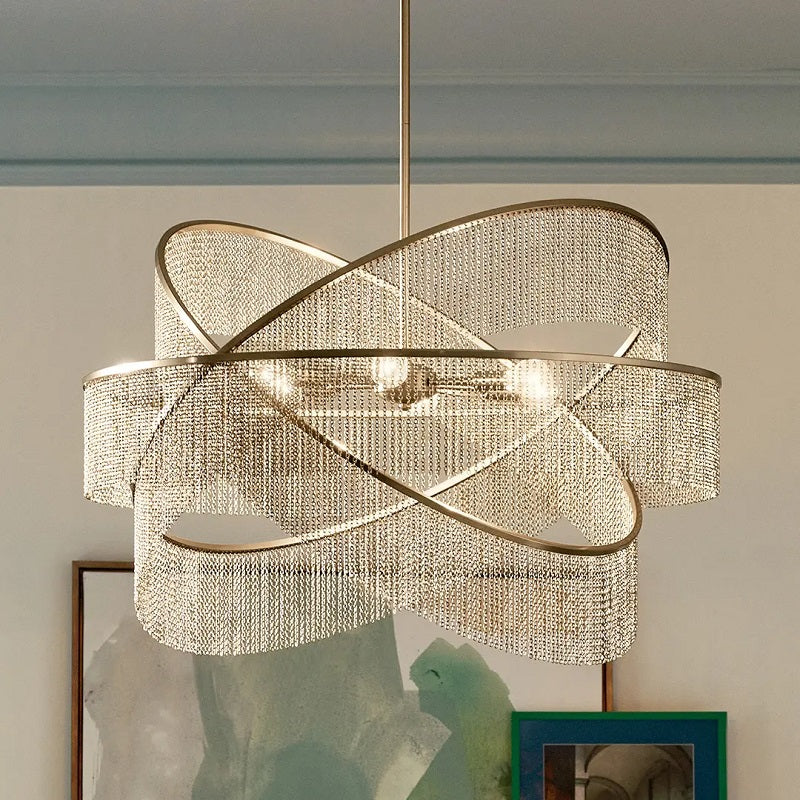 Kichler 52824 Khaite 6-lt 32" Chandelier