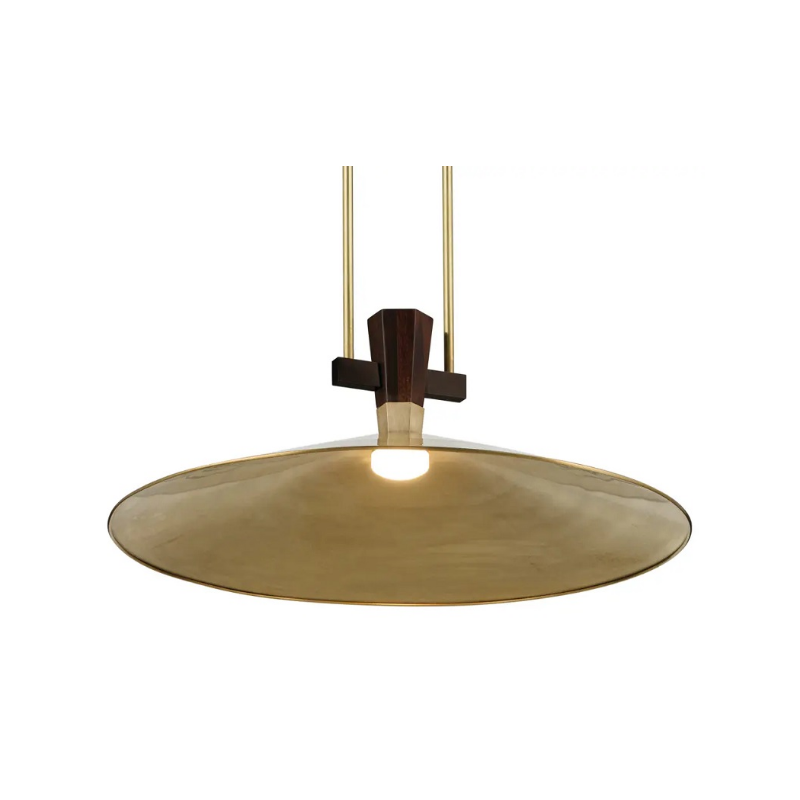 Kichler 52832 Tenon 1-lt 20" LED Pendant - Lacquered Brass