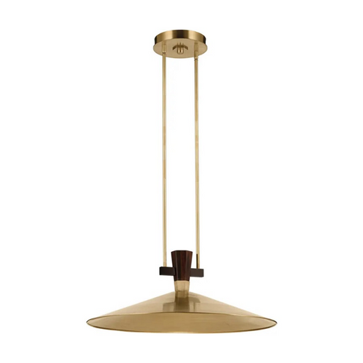Kichler 52832 Tenon 1-lt 20" LED Pendant - Lacquered Brass