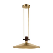 Kichler 52833 Tenon 1-lt 28" LED Pendant - Lacquered Brass