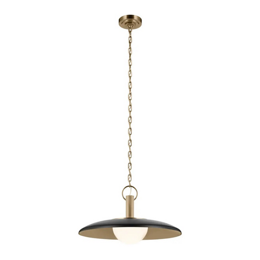 Kichler 52835 Kurio 1-lt 22" Pendant - Black/Champagne Bronze