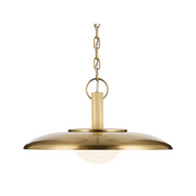 Kichler 52835 Kurio 1-lt 22" Pendant - Lacquered Brass