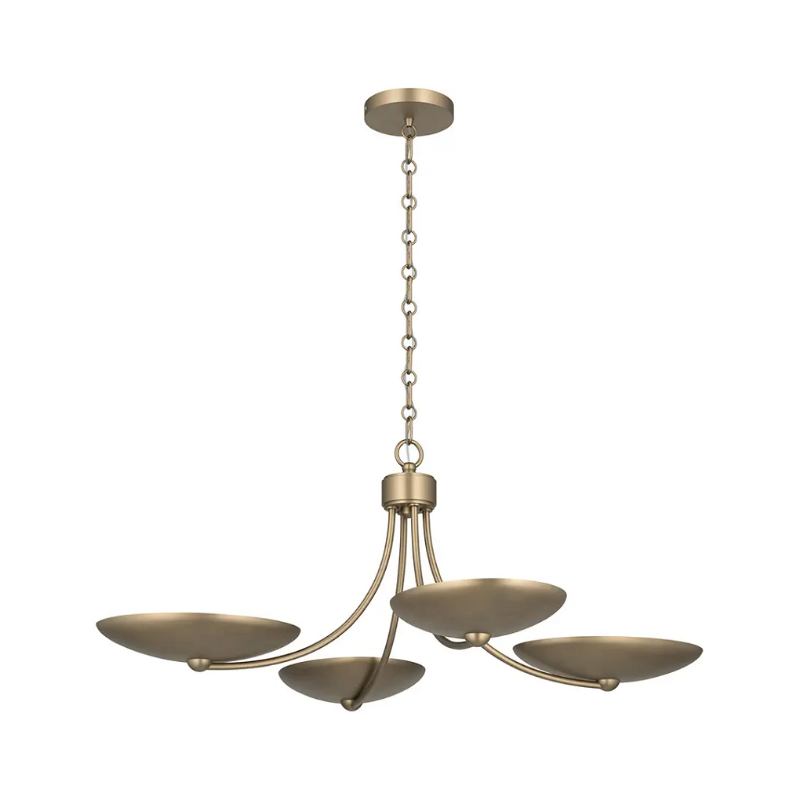 Kichler 52854 Palmela 4-lt 32" Chandelier - Champagne Bronze