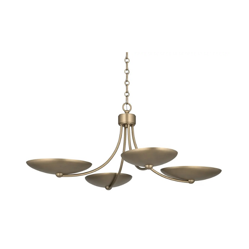 Kichler 52854 Palmela 4-lt 32" Chandelier - Champagne Bronze