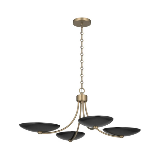 Kichler 52854 Palmela 4-lt 32" Chandelier - Champagne Bronze/Black
