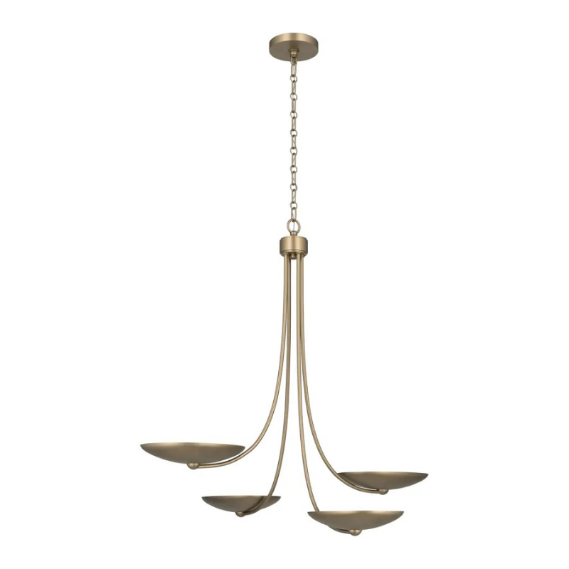 Kichler 52855 Palmela 4-lt 32" Chandelier - Champagne Bronze