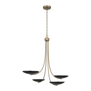 Kichler 52855 Palmela 4-lt 32" Chandelier - Champagne Bronze/Black
