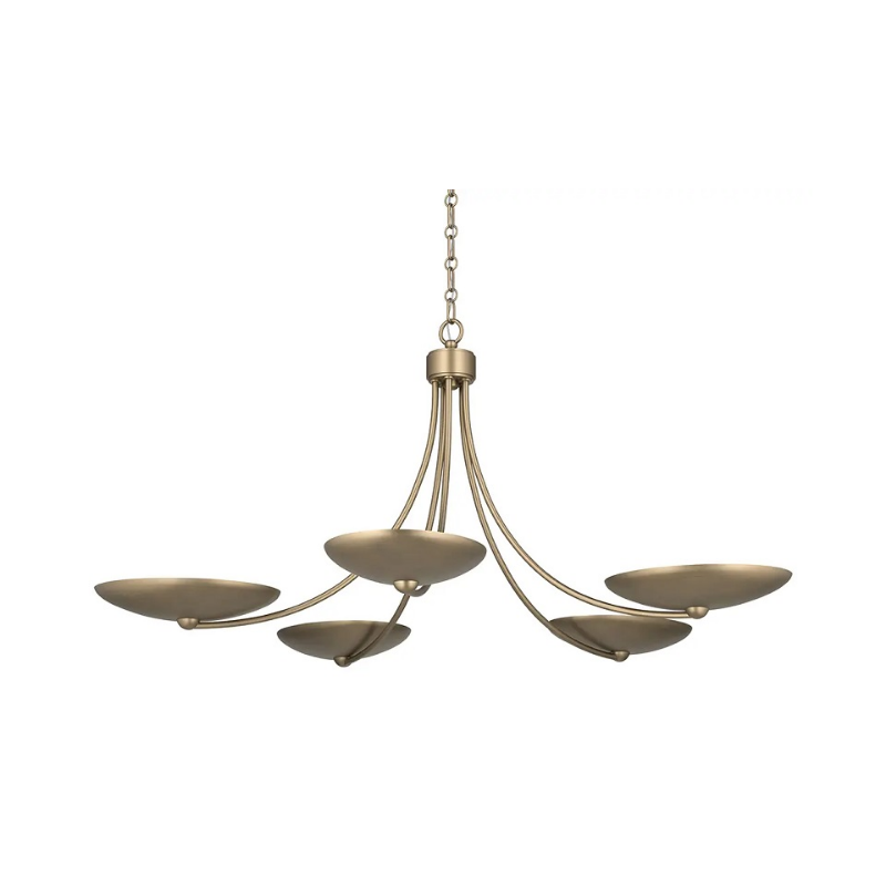 Kichler 52856 Palmela 5-lt 40" Chandelier - Champagne Bronze