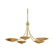 Kichler 52856 Palmela 5-lt 40" Chandelier - Lacquered Brass