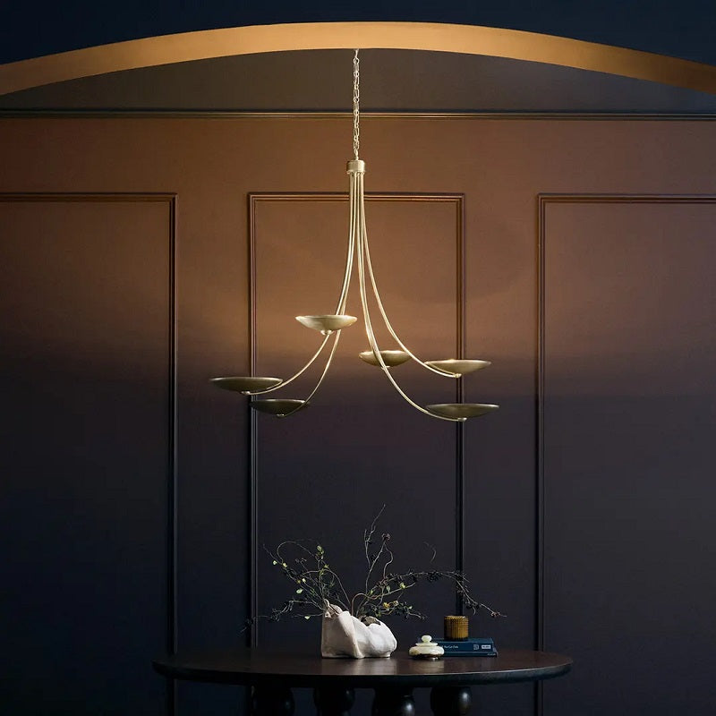 Kichler 52857 Palmela 6-lt 46" Chandelier