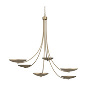 Kichler 52857 Palmela 6-lt 46" Chandelier - Champagne Bronze
