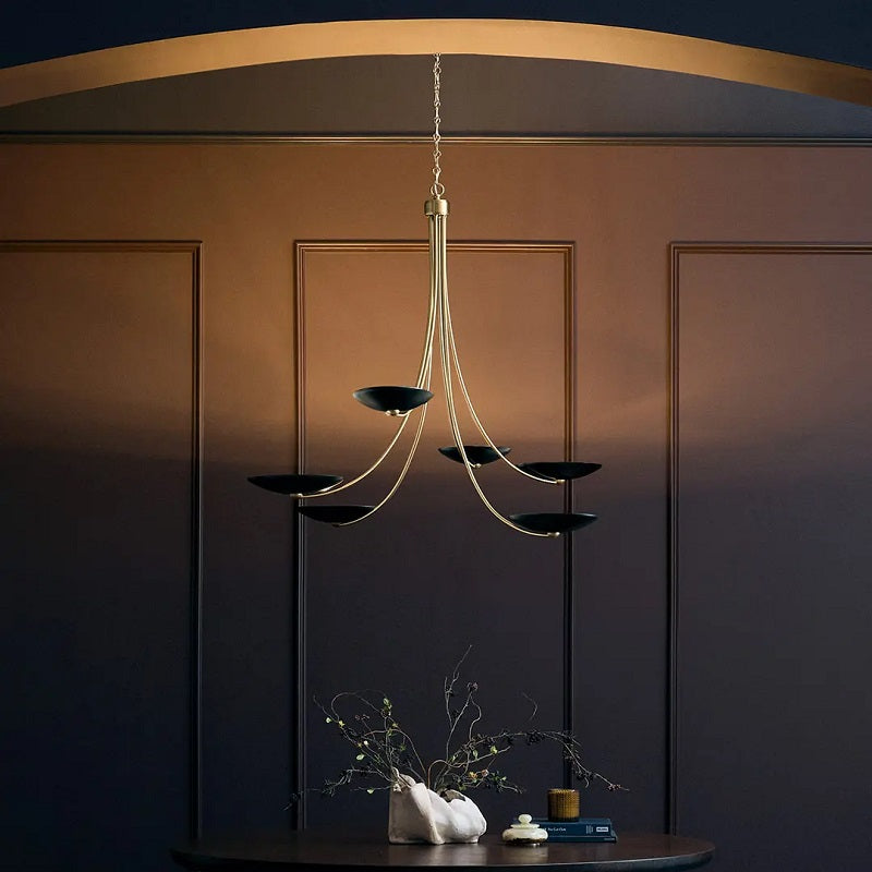 Kichler 52857 Palmela 6-lt 46" Chandelier