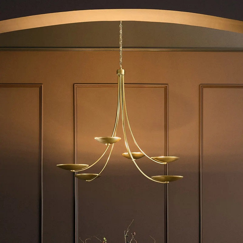 Kichler 52857 Palmela 6-lt 46" Chandelier