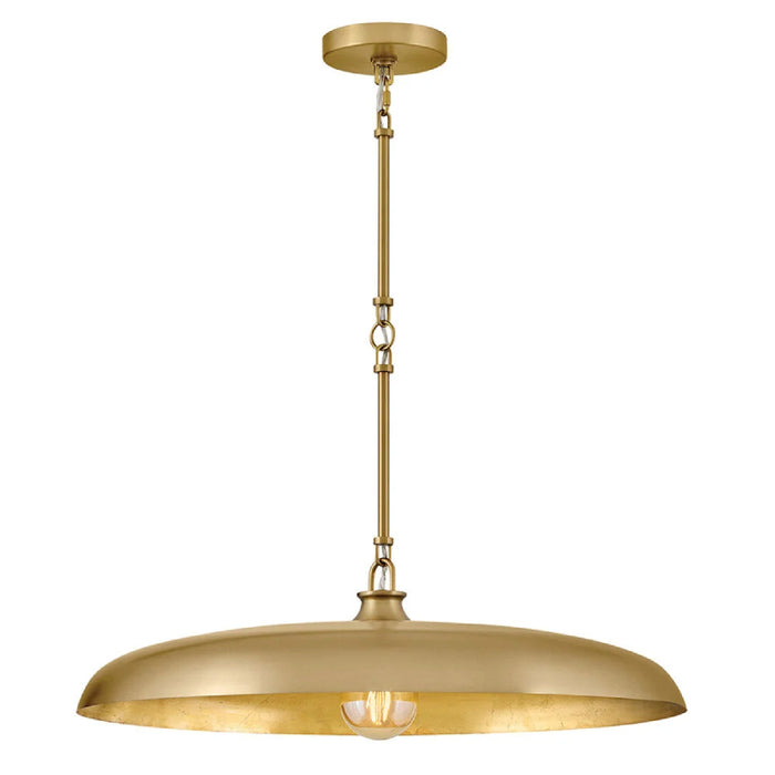 Hinkley 48165 Sadie 1-lt 24" LED Chandelier - Lacquered Brass/Lacquered Brass