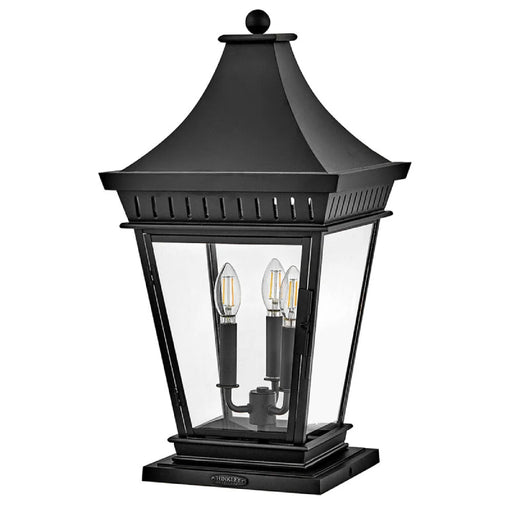Hinkley 27097 Chapel Hill 3-lt 24" Tall LED Outdoor Pier Mount Lantern