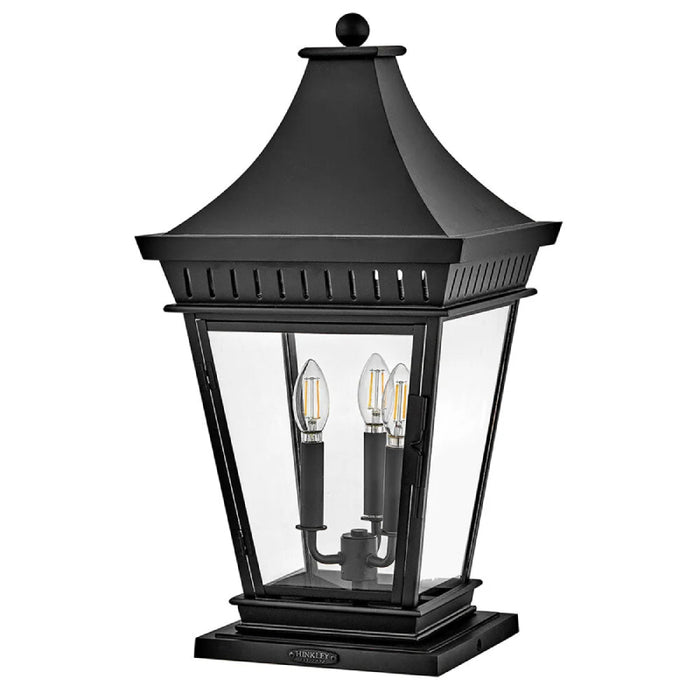 Hinkley 27097 Chapel Hill 3-lt 24" Tall LED Outdoor Pier Mount Lantern
