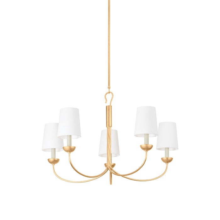 Hudson Valley 5305 Montpelier 5-lt 34" Chandelier