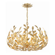 Crystorama 533 Broche 6-lt 27" Chandelier