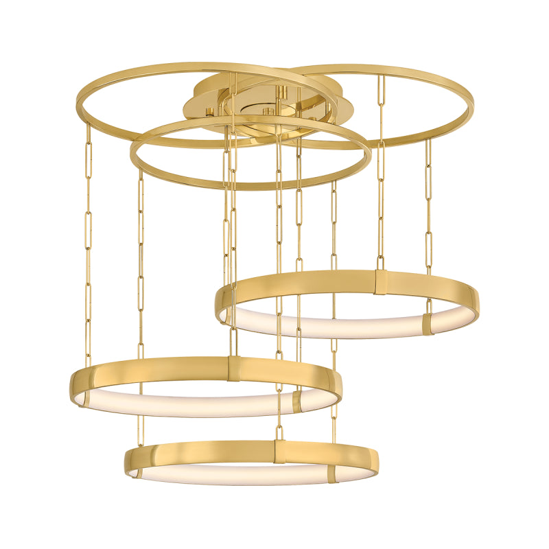 Corbett 537-38 Chiasso 3-lt 38" LED Chandelier