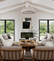 Crystorama 538 Broche 8-lt 34" Chandelier