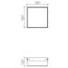 Accord 539LED Clean 1-lt 12" LED Flush Mount