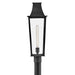 Hinkley 28891 Georgetown 1-lt 26" Tall LED Outdoor Post Top Lantern - Black