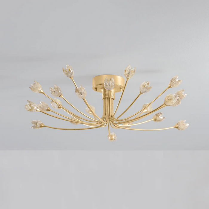 Hudson Valley 5422 Falkirk 22-lt 30" LED Semi Flush Mount