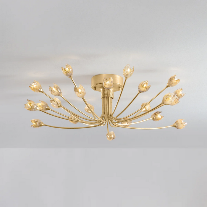 Hudson Valley 5422 Falkirk 22-lt 30" LED Semi Flush Mount