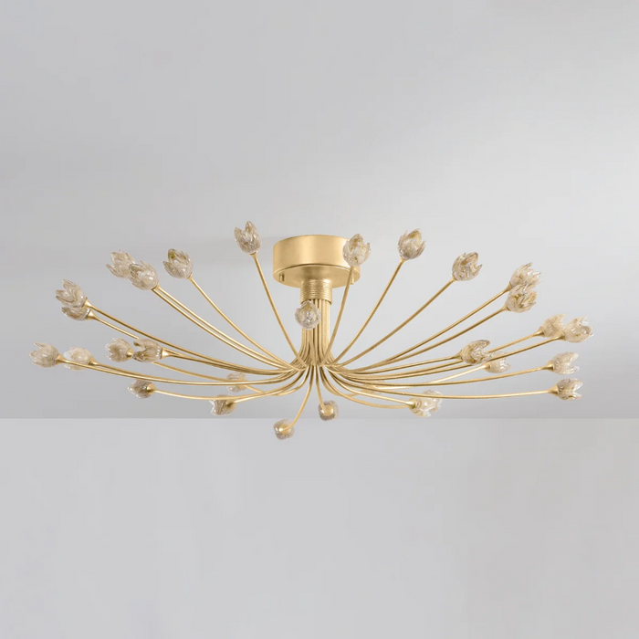 Hudson Valley 5430 Falkirk 30-lt 42" LED Semi Flush Mount