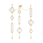 Corbett 545-56 Fiorello 9-lt 56" LED Chandelier