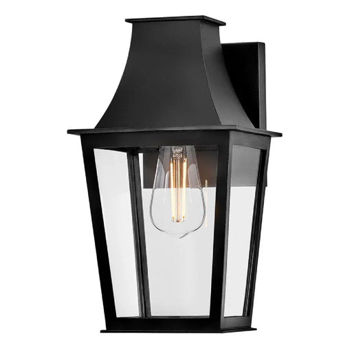 Hinkley 28890 Georgetown 1-lt 13" Tall LED Outdoor Wall Lantern - Black
