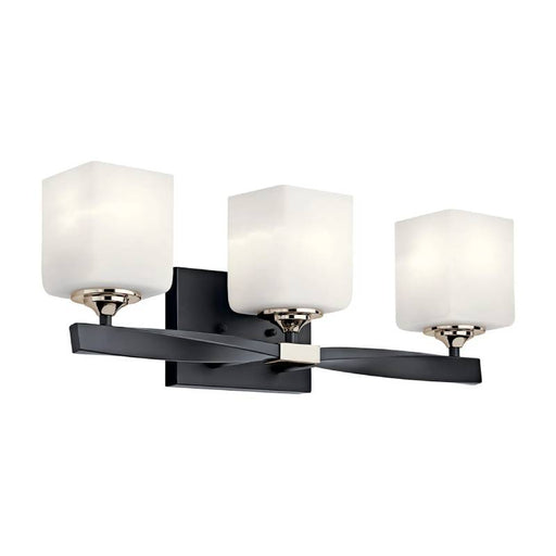Kichler 55002 Marette 3-lt 23" Vanity Light-Black