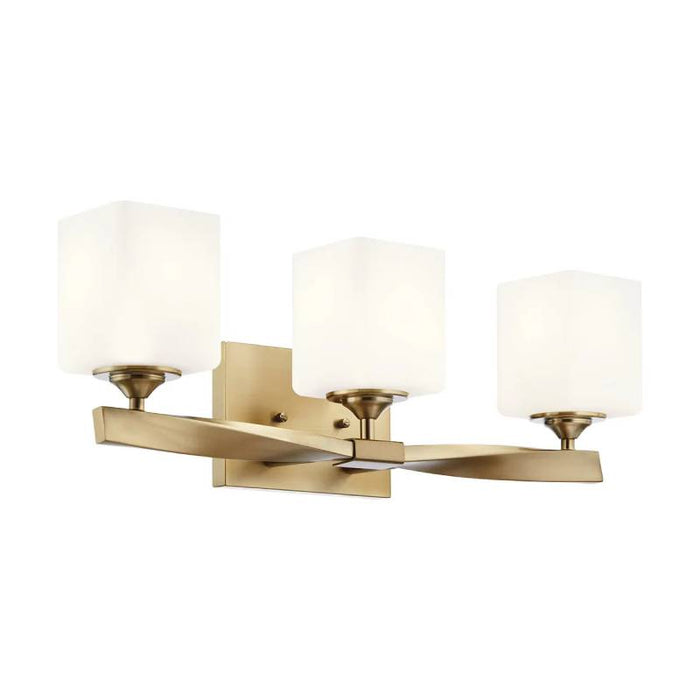 Kichler 55002 Marette 3-lt 23" Vanity Light-Champagne Bronze