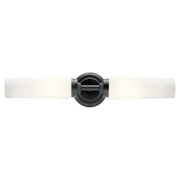 Kichler 55074 Truby 2-lt 21" Vanity Light-Black