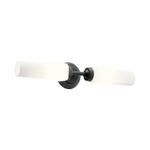 Kichler 55074 Truby 2-lt 21" Vanity Light-Black