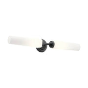 Kichler 55075 Truby 2-lt 25" Vanity Light-Black