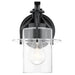 Kichler 55077 Everett 1-lt 9" Tall Wall Sconce-Black