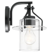 Kichler 55077 Everett 1-lt 9" Tall Wall Sconce-Black