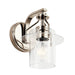 Kichler 55077 Everett 1-lt 9" Tall Wall Sconce-Polished Nickel