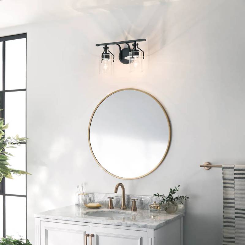 Kichler 55078 Everett 2-lt 16" Wide Vanity Light