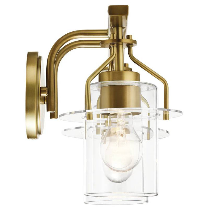 Kichler 55078 Everett 2-lt 16" Wide Vanity Light-Brushed Brass