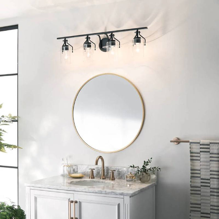 Kichler 55080 Everett 4-lt 34" Vanity Light